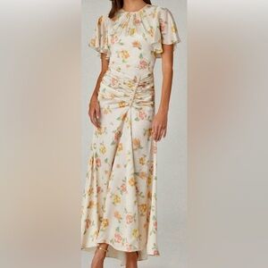 Shoshanna Dress Maxi floral wedding guest
